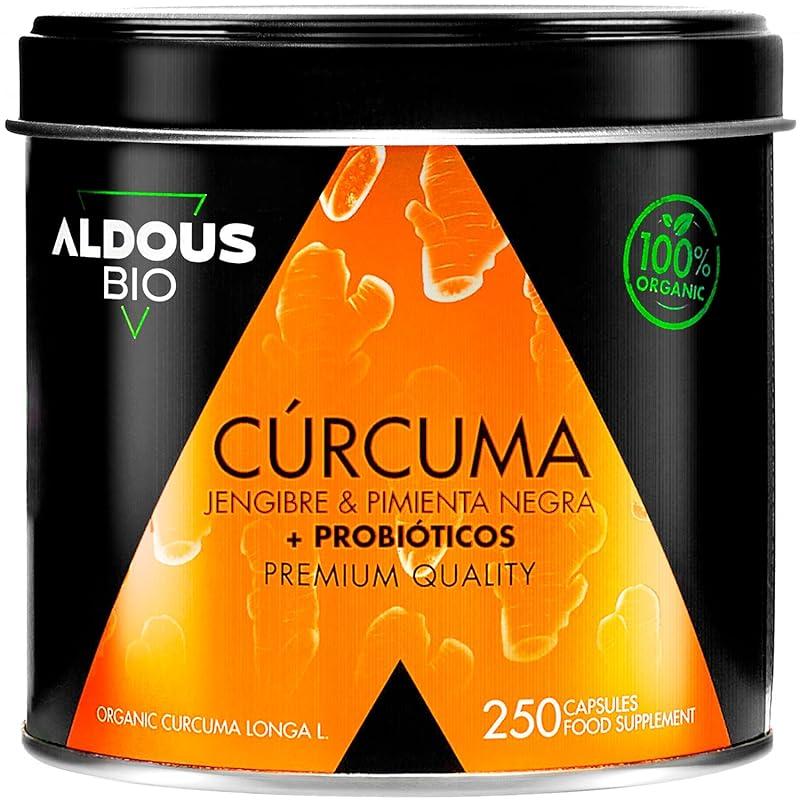 Mi opinión sobre los probióticos con cúrcuma y jengibre en cápsulas.