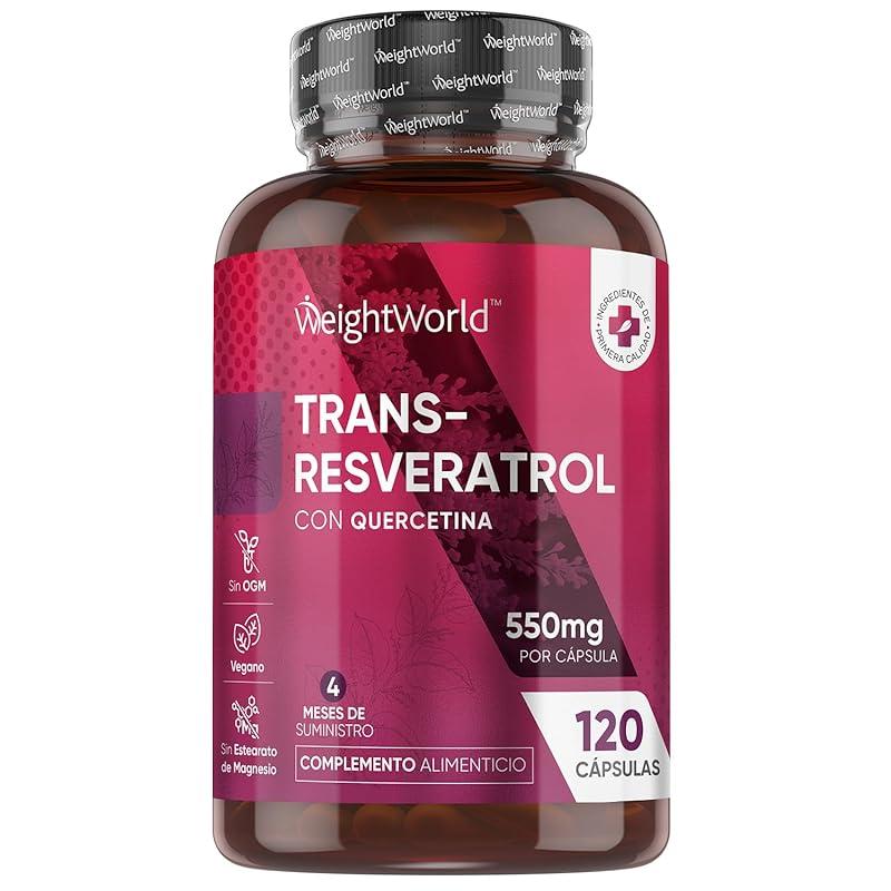 Mi opinión sobre el Trans Resveratrol con Quercetina en 120 cápsulas.